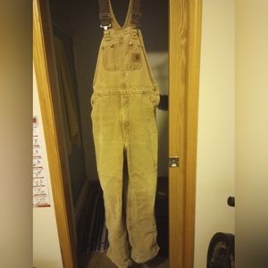 Vintage Carhartt insulated bibs